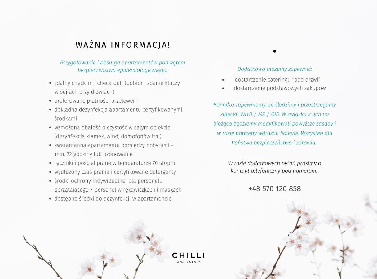 Chilliapartamenty - Blizej Morza - Vanilia Kołobrzeg Eksteriør bilde